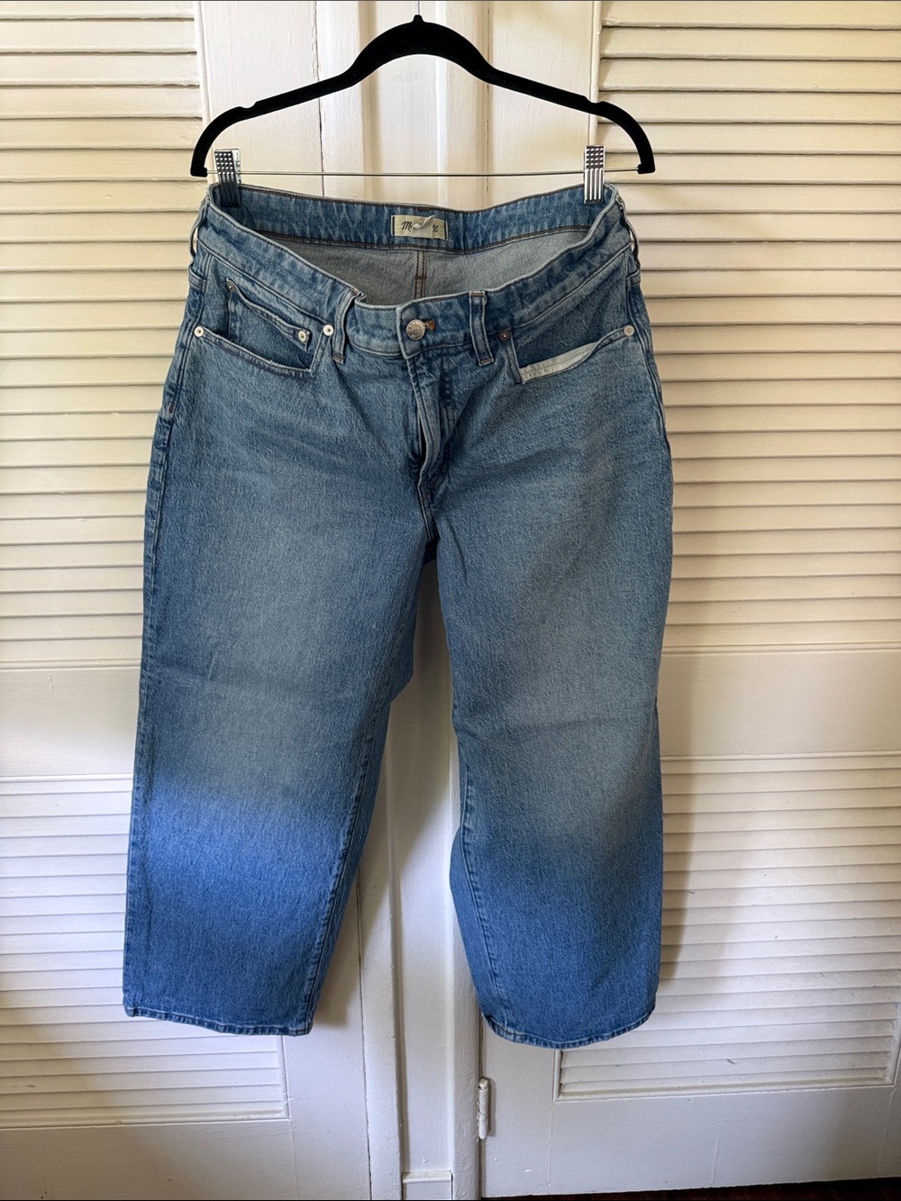 Madewell the Perfect Vintage Wide Leg, Jean 14W